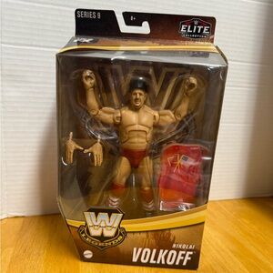 WWE Elite Collection Series 9 Nikolai Volkoff Action Figure - Red and Gold